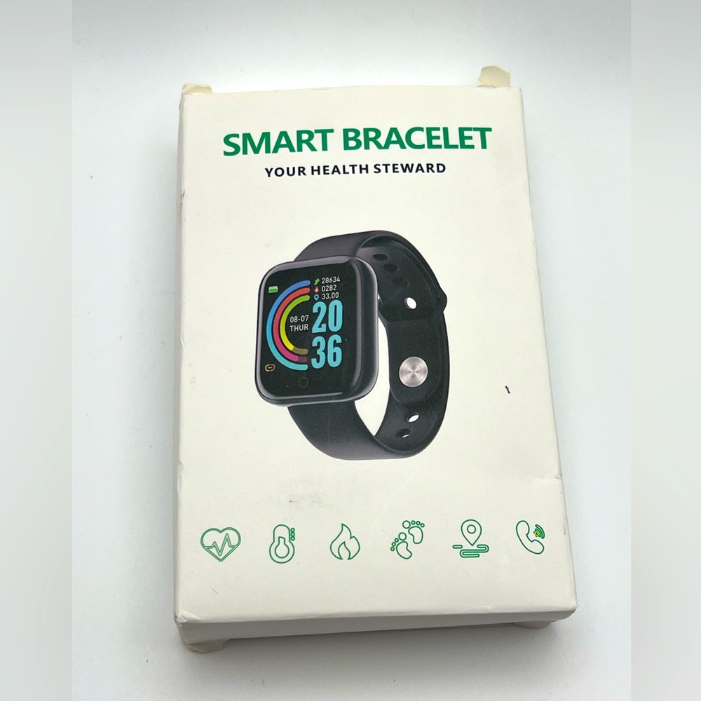 Unisex Smart Bracelet - Pink Wearable Fitness Tracker - Used Good